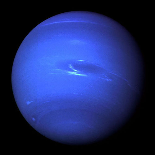 Neptune's Strange Tilt May Be Due to Its Moon