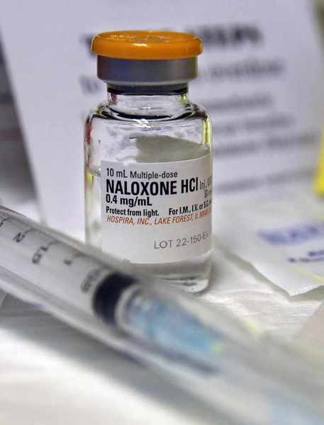 Naloxone, Narcan AP Photo/Mel Evans, File