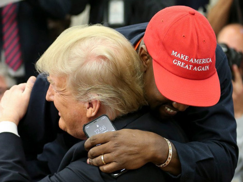 Kanye West: President Trump Is "On His Hero's Journey," Wearing "MAGA" Hat Makes Me Feel Like Superman