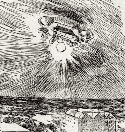 洋書 The Great Airship Mystery by Cohen 洋書 The Great Airship Mystery by Cohen 洋書 The Great