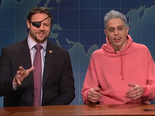 Watch Congressman Elect Dan Crenshaw Accepts Apology From SNL s Pete Davidson Video 