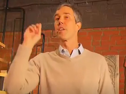 Beto O'Rourke on Green New Deal: "Literally, The Future Of The World Depends On Us"