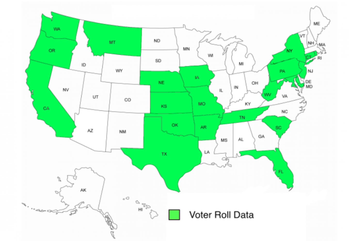 Voter Roll Data Government Accountability Institute
