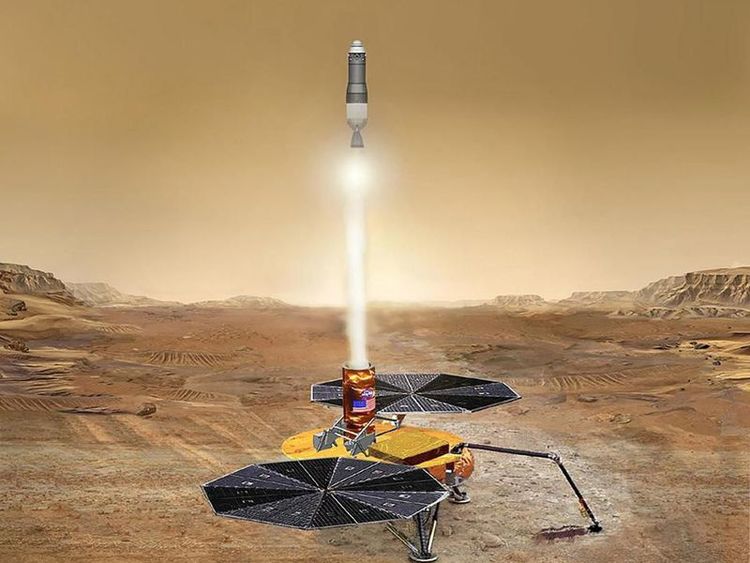 This Could Be the First Rocket Launched on Mars