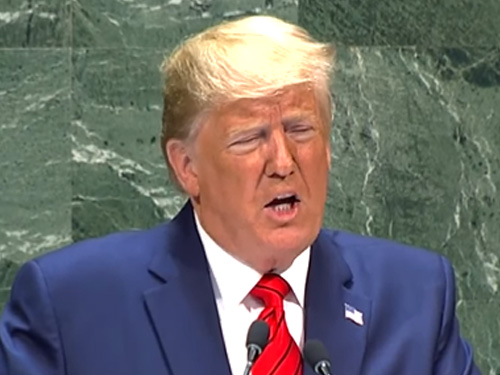 At UN, President Trump Calls Out China For