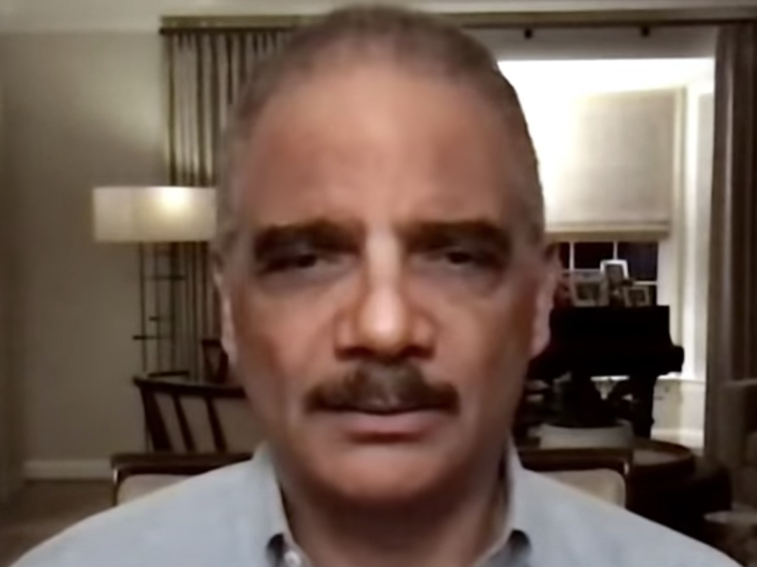 Eric Holder Trump Using DOJ To Go After Political Enemies With