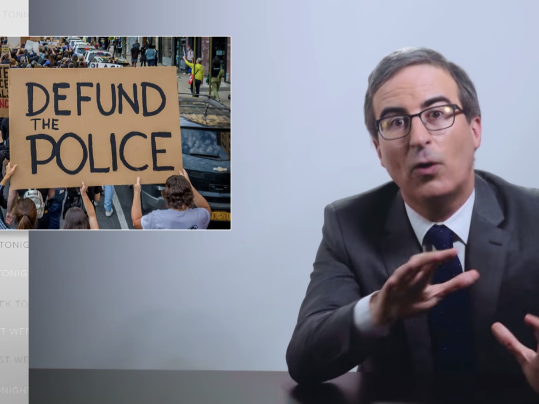 John Oliver What Does Defunding The Police Mean? Video