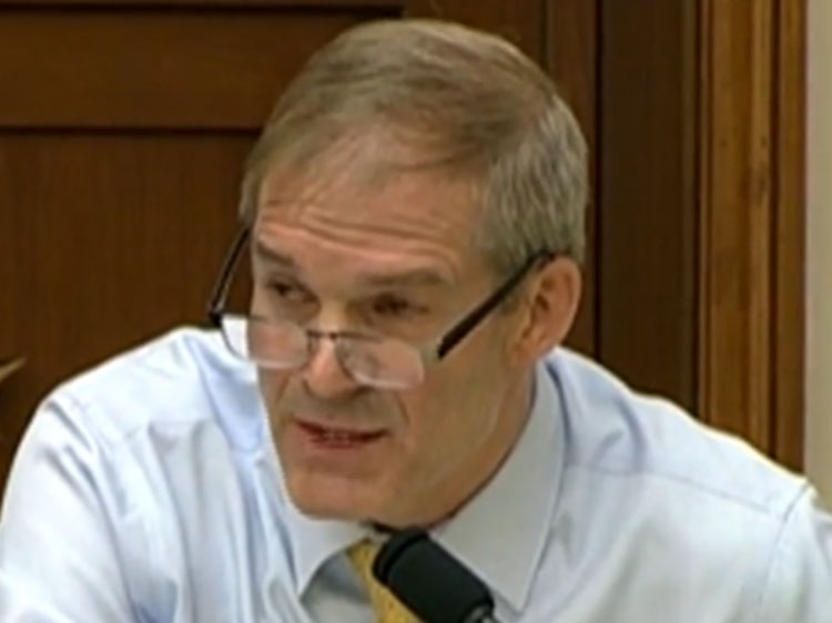 Jim Jordan: Big Tech Is Out To Get Conservatives RCP