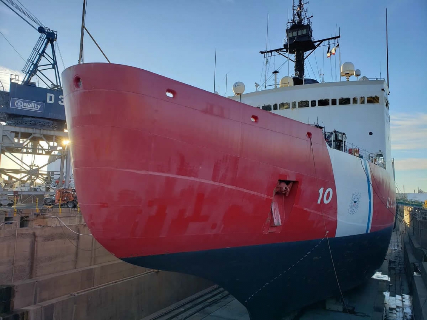 USCGCâs Polar Starâs FY2020 Dry Dock | RealClearDefense