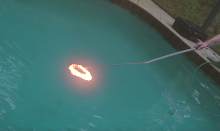 Blowing FIRE RINGS Underwater Video RealClearScience