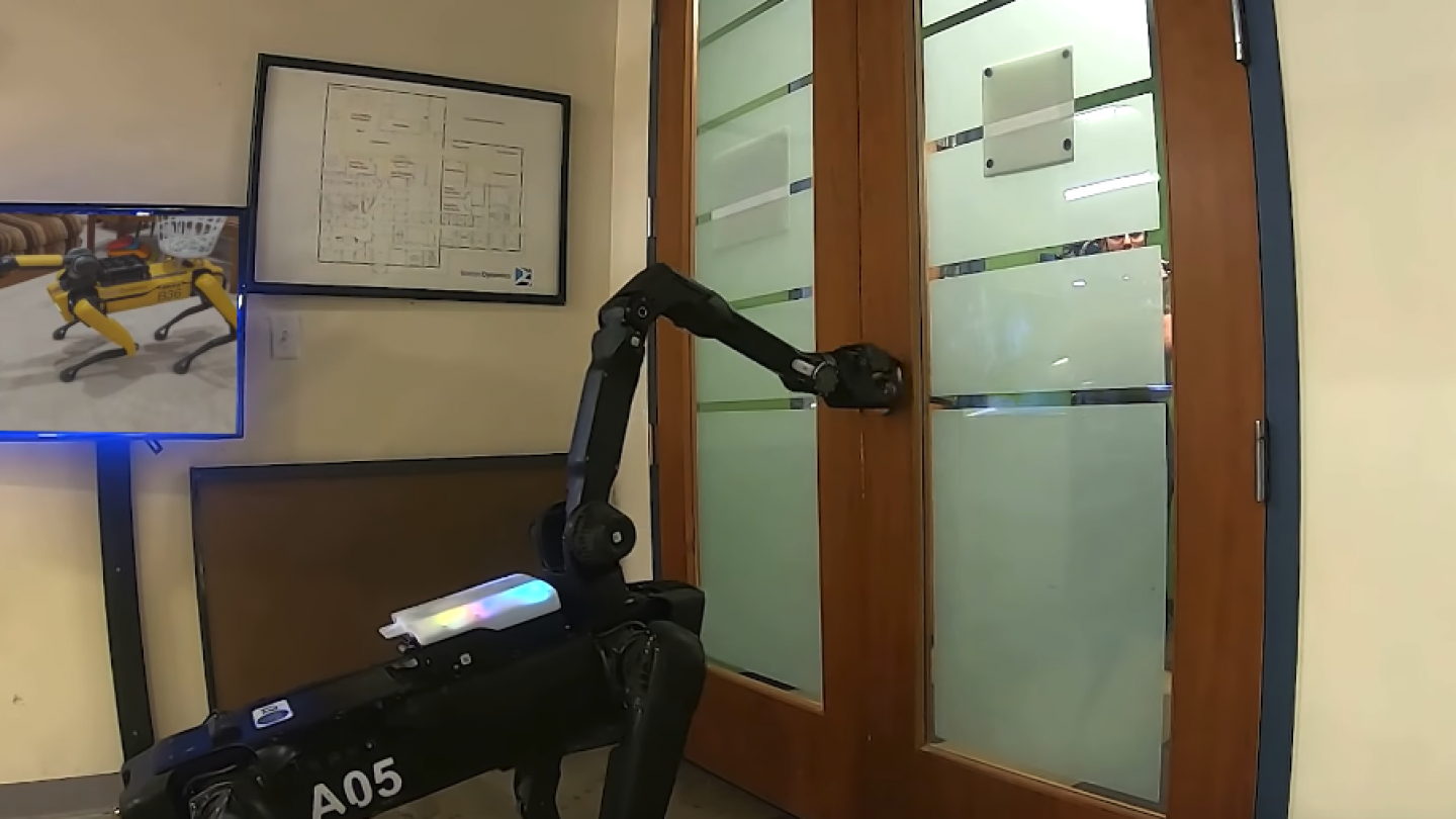 Watch Spot the Robot Can Open Doors Now... RealClearScience