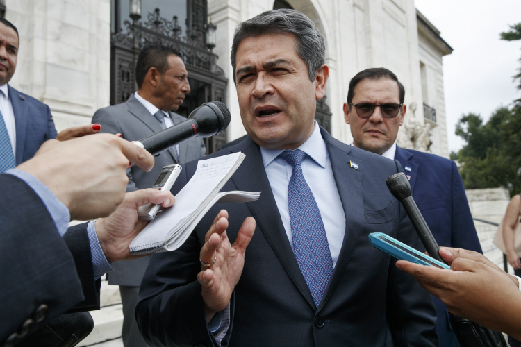 Juan Orlando Hernandez AP Photo/Jacquelyn Martin