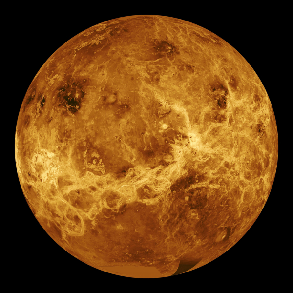 Strange Patterns on Venus Puzzle Scientists