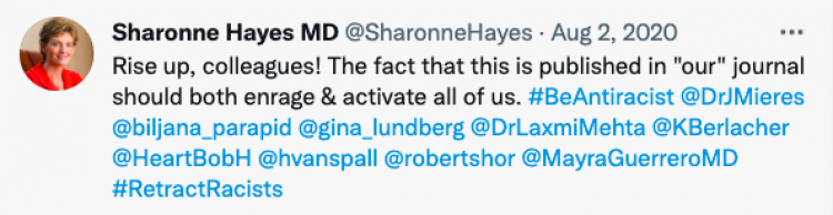 Sharonne Hayes Twitter
