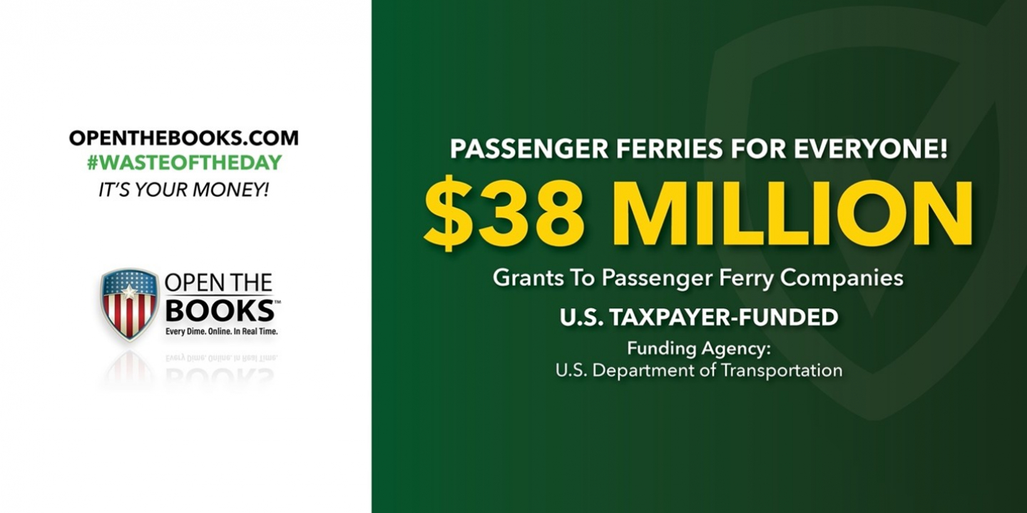 Feds to Dole Out 38 Million in Grants to Passenger Ferries