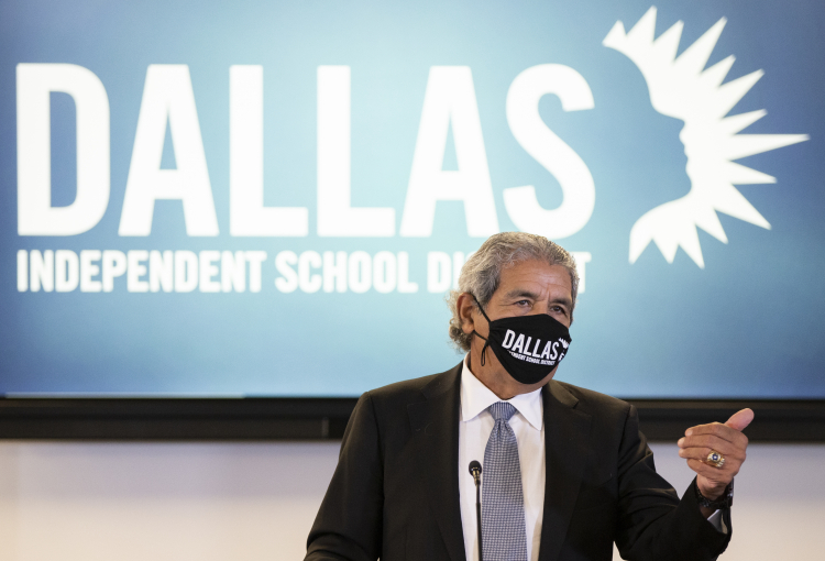 Virus Outbreak Dallas Schools (Brandon Wade/The Dallas Morning News via AP)