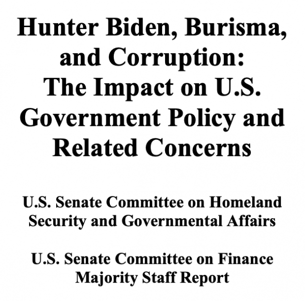 U.S. Senate Committee on Homeland Security and Governmental Affairs, U.S. Senate Committee on Finance Majority Staff