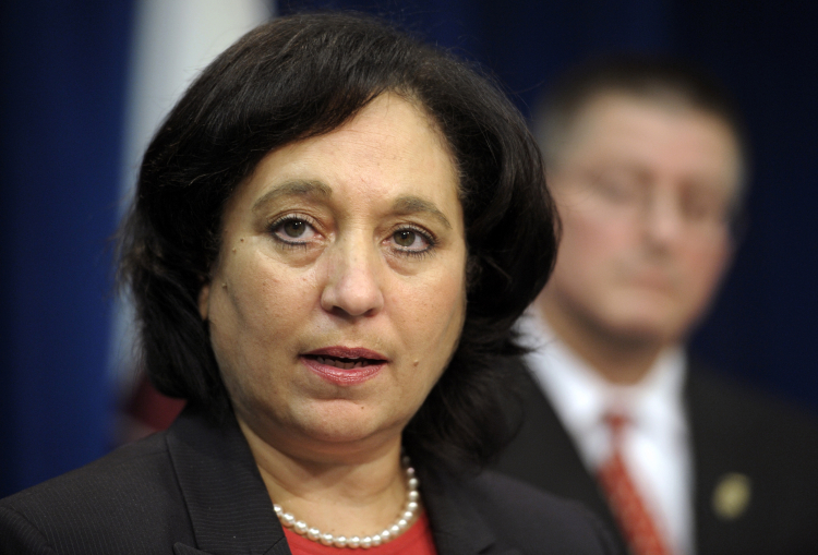 Michele Leonhart AP Photo/Cliff Owen, File