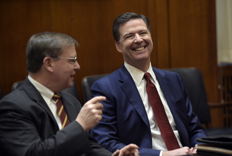 James Comey, Chuck Rosenberg AP Photo/Susan Walsh, Pool