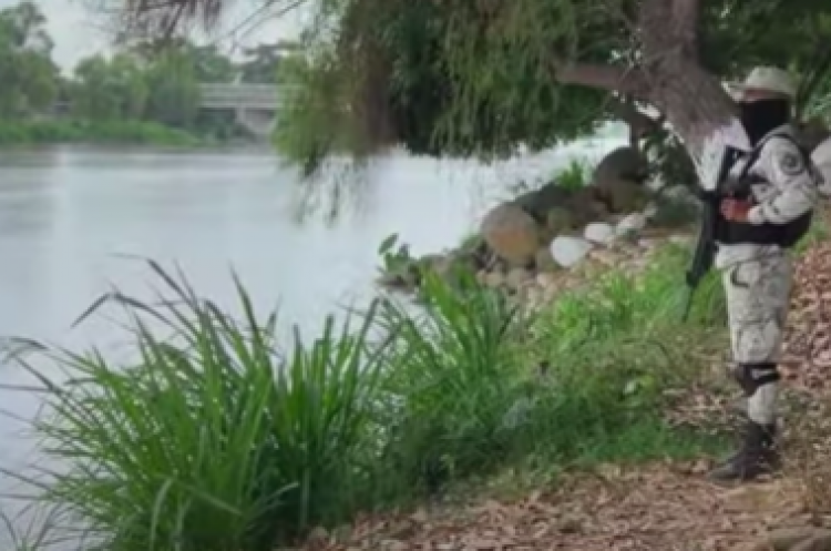 Guarding Mexico's Rio Suchiate border with Guatemala, near Tapachula. Center for Immigration Studies