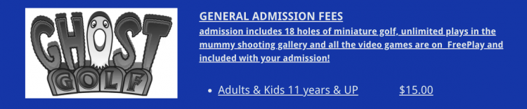 Ghost Golf