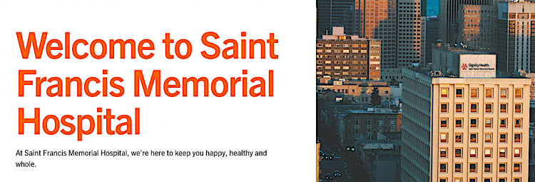 Caption Caption Caption St. Francis Memorial Hospital