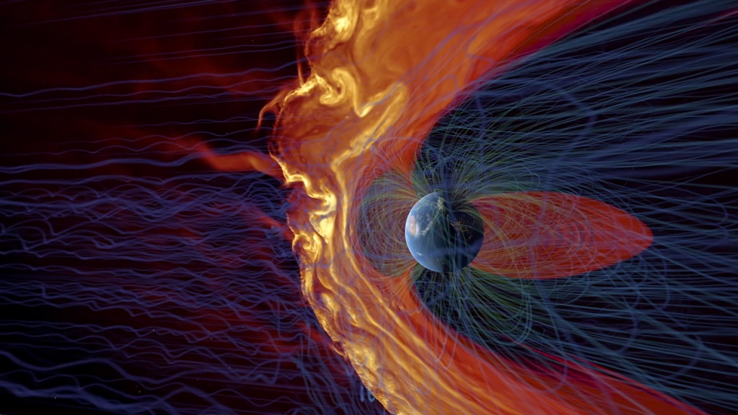 Space Raindrops Splashing On Earth s Magnetic Umbrella RealClearScience