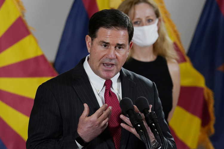 Gov. Doug Ducey of Arizona Pool AP