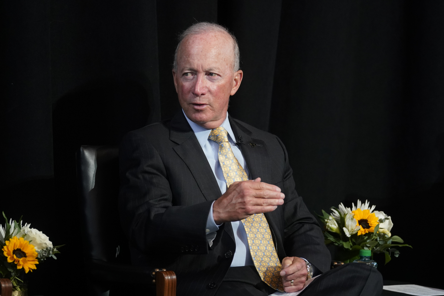 No 'Debt Denialism,' Mitch Daniels, Just a Focus On Markets