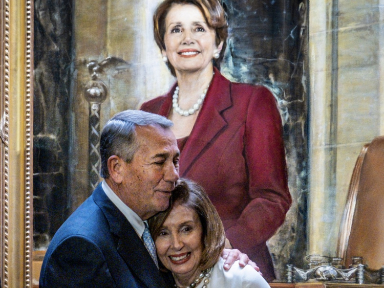 Watch: Nancy Pelosi Portrait Unveiling Ceremony at U.S. Capitol | Video ...