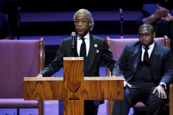 Sharpton, Tire Nichols ve Yas Gösterisi Sharpton, Tire Nichols ve Yas Gösterisi