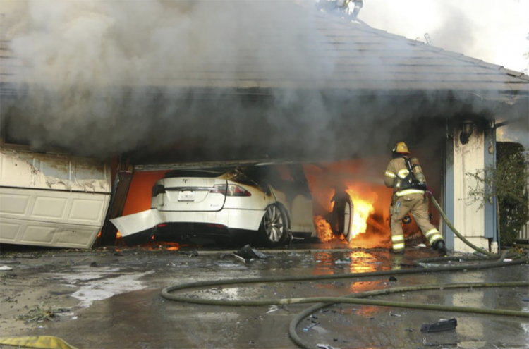 A Noxious Reason Firefighters Dread Lithium Ion Battery Fires