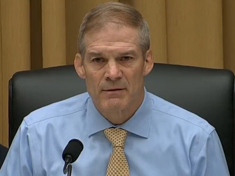 Rep. Jim Jordan: Seeks the paper trail on IRS whistleblowers' removal from the Hunter Biden case. RCP