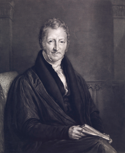 Thomas Malthus John Linnell/Wikimedia