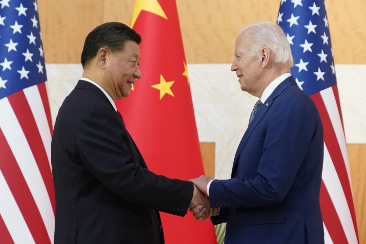 Biden and Xi: best of frenemies. AP