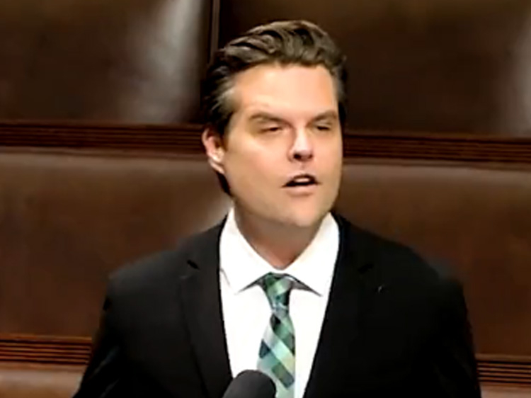 Gaetz Mocks Menendez We're Devaluing The Dollar So Fast, They Have To