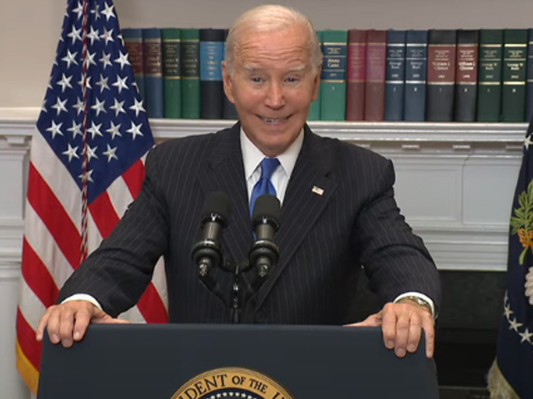 Real Reporter President Biden to Reporters: