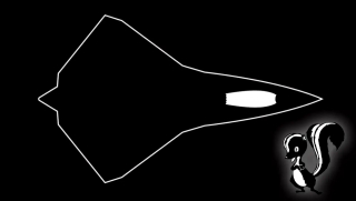 Skunk Works Teases Tailless NGAD Fighter Design