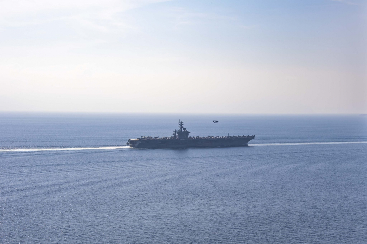 Iranian Drone Over USS Eisenhower, USS Carney Downs Houthi Missile ...