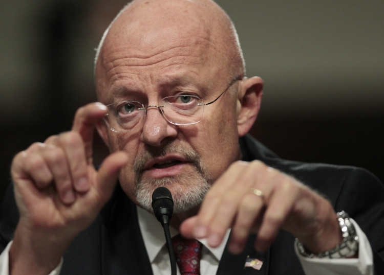 James Clapper: Top Democrat with ties to Booz Allen. AP