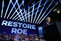 Biden Refocuses His Campaign On Abortion Rights