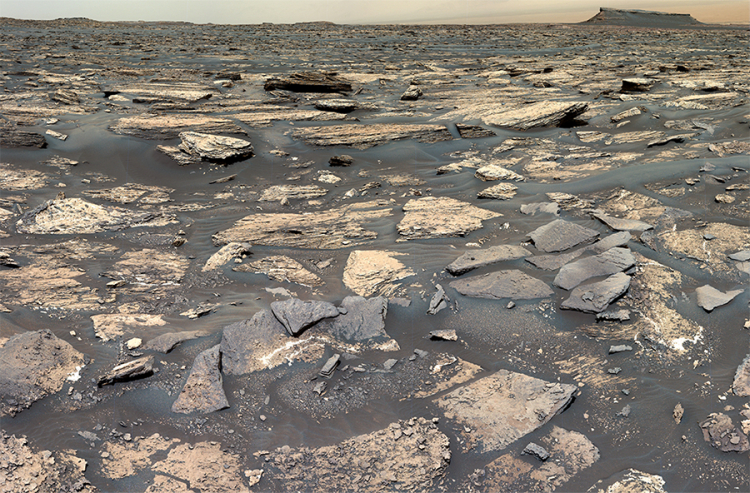 Does a 3-Billion-Year-Old Reaction Point to Life on Mars?