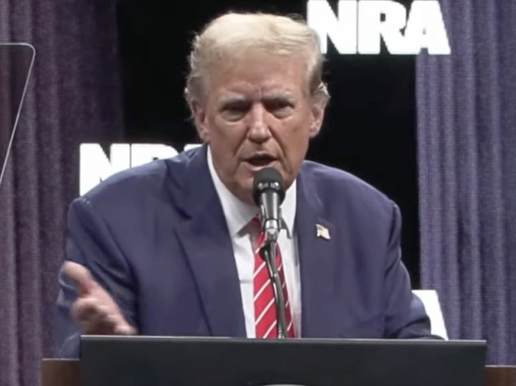 Watch Trump Gives Keynote Address At Nra Convention Video