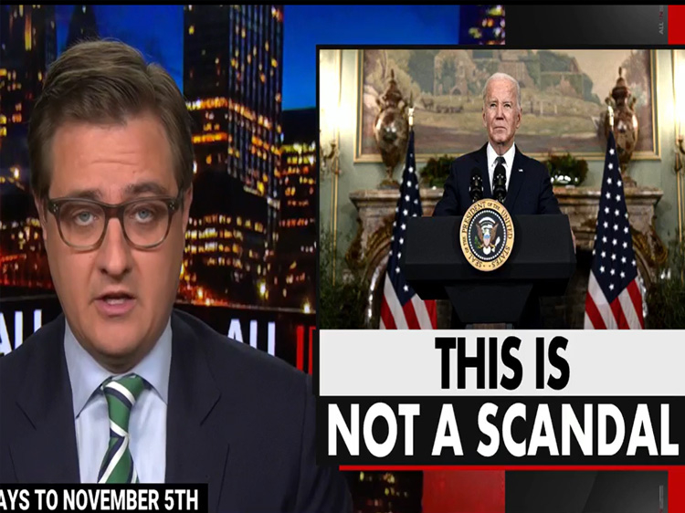 MSNBC's Chris Hayes This Is Not A Scandal, "The President Has Done