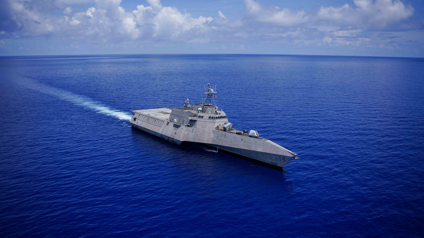 Straitlink Ship The Story of Sailors Secretly Installing Starlink on Littoral Combat ...