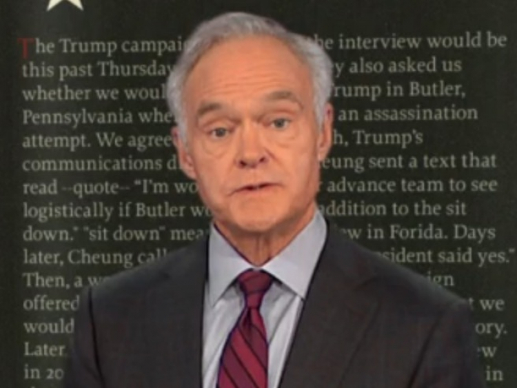 Pelley Goes Scorched Earth on Firing From '60 Minutes' Pelley Goes Scorched Earth on Firing From '60 Minutes'