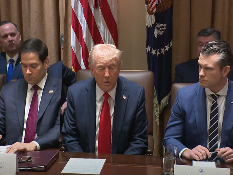Watch Live: President Trump Hosts First Cabinet Meeting (Featuring Elon ...