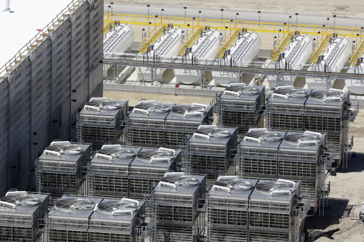 The cooling system for a data center in Utah AP