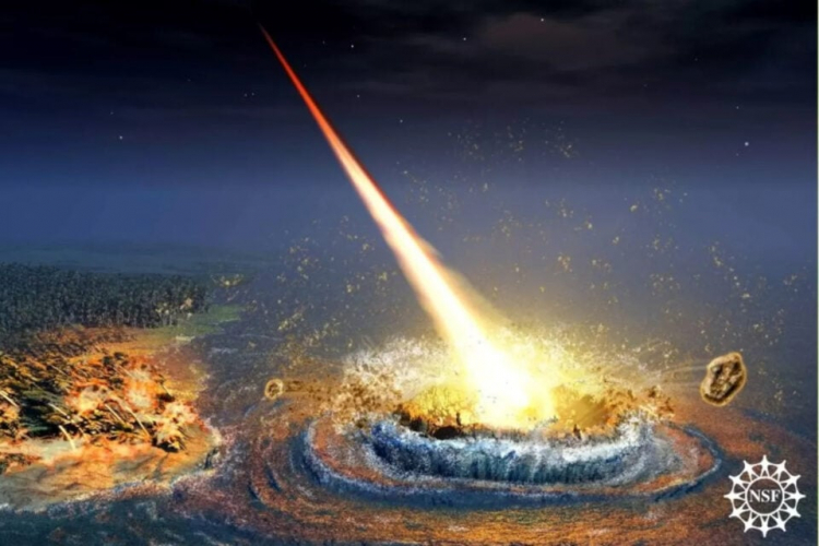 Evidence of Asteroid Impact and Tsunami in North Carolina