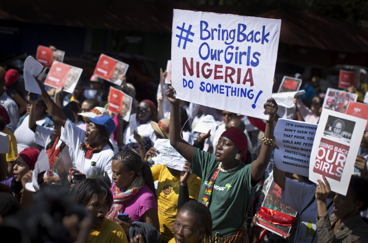 South Africa Nigeria Kidnapped Girls AP